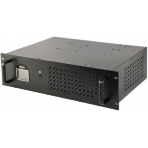 Gembird Rack/Tower 3.4U UPS UPS-RACK-1200, 1200 VA / 720W, IEC13 output x 2 pcs, Shuko 2 pcs; input IEC14, USB-BF control interface, telephone input\output