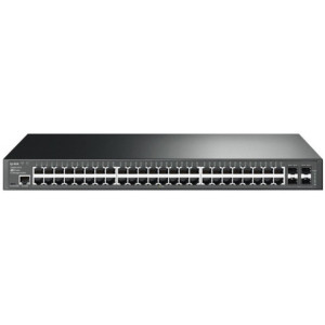 Switch TP-LINK L2 Managed 52-Port Gigabit L2+ Managed Switch with48-Port PoE+, carcasa metalica, rackabil TL-SG3452P