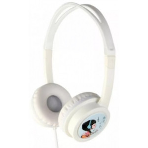 Kids headphones with volume limiter, White, Gembird, MHP-JR-W
