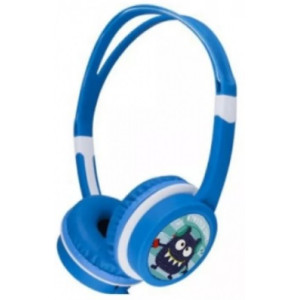 Kids headphones with volume limiter, Blue, Gembird, MHP-JR-B