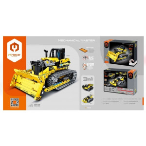 8038, iM.Master Bricks R/C Bulldozer 3in1.R/C & APP Progamming.452 PCS
