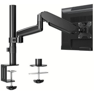Hama 118498 Monitor Holder, Height-adjustable with Gas Spring, Swivel/Tilt, 13"-32"