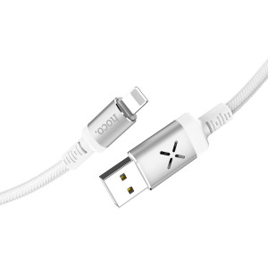 Hoco Cable USB to Lightning U63 Spirit 1.2m, White 