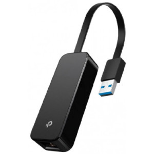 TP-LINK UE306, USB3.0 Gigabit LAN adapter, Black, USB3.0 to RJ-45 LAN connector, Chipset AX88179