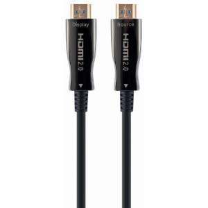 Cable HDMI to HDMI Active Optical 30.0m Cablexpert, 4K UHD at 60Hz, CCBP-HDMI-AOC-30M-02