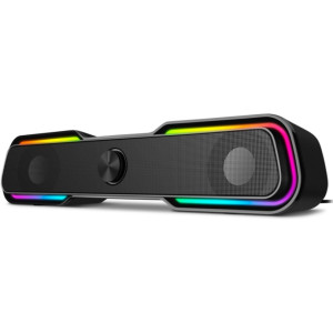 Колонки SVEN 450 Black, 10w, USB power / DC 5V, RGB Light