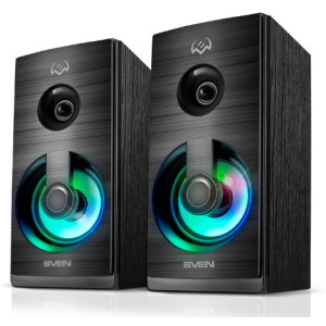 Колонки SVEN SPS-512 Black, 6w, RGB Light