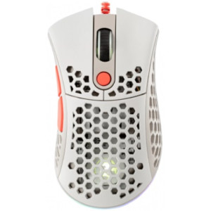 Игровая мышь 2E HyperSpeed Pro WL, RGB Retro White
