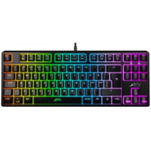 Xtrfy Gaming Keyboard  K4 TKL RGB Kailh Red, RU (Eng/Rus), Black