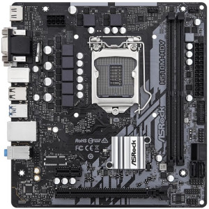 Материнская плата ASRock H510M-HDV R2.0  mATX, LGA1200, Intel H510 