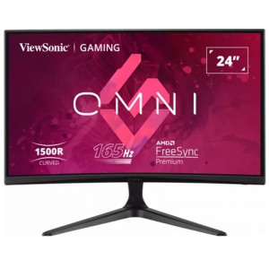 Монитор 23.8" VIEWSONIC VA LED VX2418C Curved Gaming Black