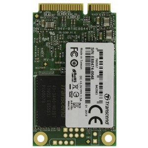 .mSATA SSD  Transcend  TS256GMSA230S [R/W:550/400MB/s, 55/70K IOPS, SM2258H, 3D TLC]