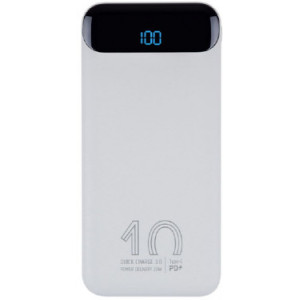 Power Bank Rivacase 10000 mAh QC 3.0/PD 20W, VA2540, White