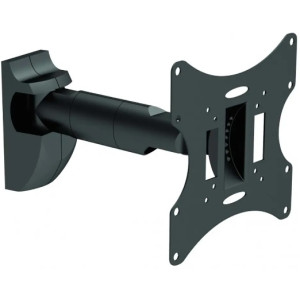 Wall Mount Reflecta FLEXO 40-200B, Black, 23''-42'', Tilt/Swivel, VESA up to 200x200, max.30 kg