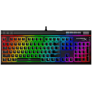  HYPERX Alloy Elite II RGB Mechanical Gaming Keyboard (RU), Mechanical keys (HyperX Red key switch) Backlight (RGB), 100% anti-ghosting, Key rollover: 6-key / N-key modes, Ultra-portable design, Solid-steel frame,  USB