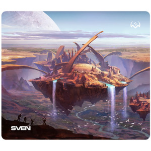 SVEN МР-G03S Island, Gaming Mouse Pad, Dimensions: 230 x 200 х 2 mm, Non-slip rubber base