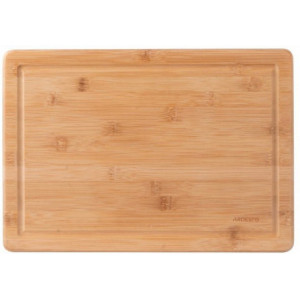 Доска кухонная Ardesto Midori с желобом, 40*30*1.9 см, бамбук