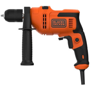 Hammer Drill Black+Decker (BEH200-QS) 500W, 0-2900 rpm, 49.300 beats/min, Bit max 10 mm