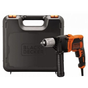 Hammer Drill Black+Decker (BEH850K-QS) 850W, 0-3200 rpm, 54.400 beats/min, Bit max 13 mm