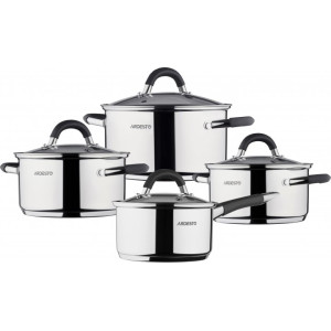 Набор посуды Ardesto Gemini Salerno, 8 пред., нержавеющая сталь