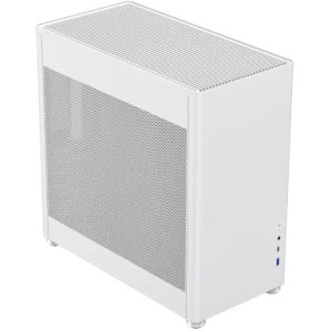 Case ATX GAMEMAX MeshBox, w/o PSU, 1xUSB3.0, 1xType-C, Dual Dual Mesh Side Panels, White