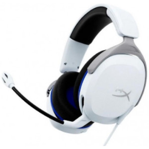 Gaming Headset HyperX Cloud Stinger 2 Core PS5, 40mm driver, 32 Ohm, 10-25kHz,95db,275g.,3.5mm White