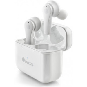 ARTICA BLOOM White Headphone BT TW, Up To 24 Hours - Touch Controls - USB TYPE-C
