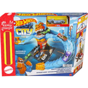 Hot Wheels HDR30 City Nemesis Gorilla Garage