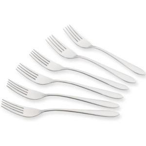 Набор столовых вилок Ardesto Gemini Kensington 6 пр., нержавеющая сталь