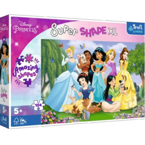 Trefl 50019 Puzzles 104 Xl Disney Princess