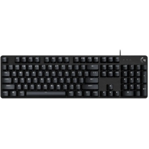Gaming Keyboard Logitech G413 SE, Mechanical, PBT keycaps, Tactile, Aluminum-alloy, US Layout, Black