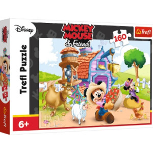 Trefl-Puzzle 160 Mickey the farmer