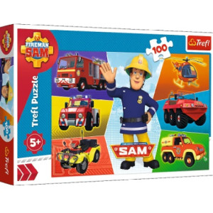 Trefl-Puzzles 100 Sam's vehicles