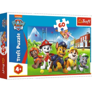 Trefl-Puzzles 60 Paw Patrol on the grass