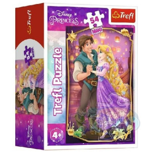 Trefl 54191 Puzzle 4 Mini Disney Princess