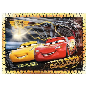 Trefl 34608 Puzzle 4In1 Ready,Steady,Go "Cars 3"