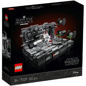 Constructor Lego Star Wars 75329 Death Star Trench Run Diorama