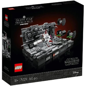 Constructor Lego Star Wars 75329 Death Star Trench Run Diorama