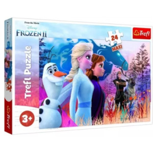 Trefl 14298 Puzzle 24 Maxi Frozen 2