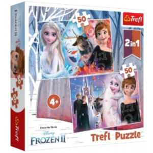 Trefl-Puzzles 50+50 Frozen 2