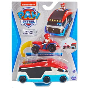 Spin Master 6062573 Paw Patrol Vehicul De Patrulare Cu Figurina Metalica