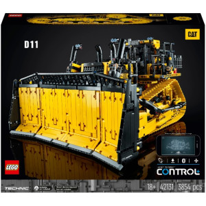 Constructor LEGO Technic 42131 Бульдозер Cat D11 на пульте управления