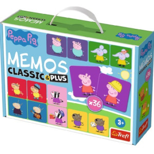 Trefl 2270 Memos Classic&Plus Peppa Pig