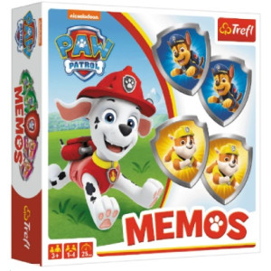 Trefl 1892 Game Memos Paw Patrol