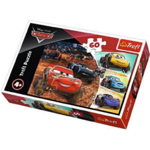 Trefl 17327 Puzzle 60 Lighting Mcqueen