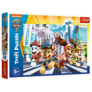 Trefl 16414 Puzzle 100 Paw Patrol Team