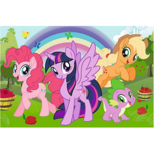 Trefl 17323 Puzzle 60 Rainbow Friendship Mlp