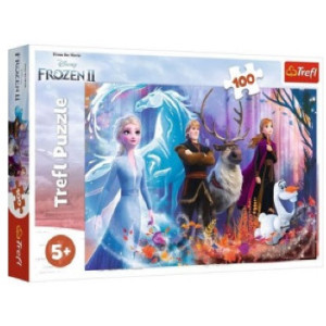 Trefl 16366 Puzzle 100 Magic Of Frozen 2