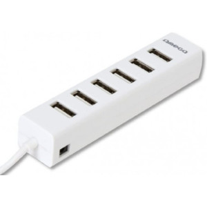 USB 2.0 Hub 7 Port White [40571]