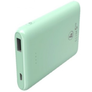 Hama SLIM 5HD Power Pack, 5000 mAh, mint green